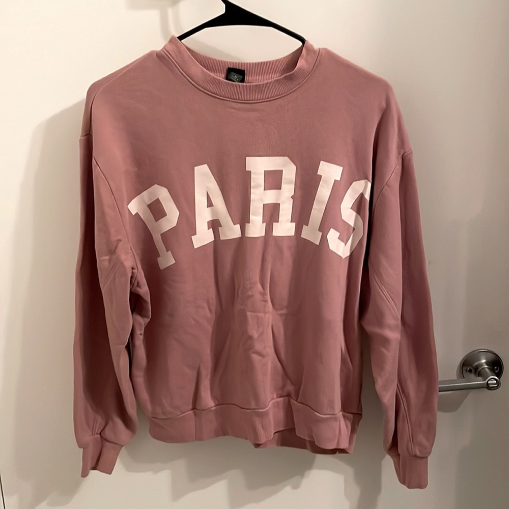 XS mauve pink sweatshirt